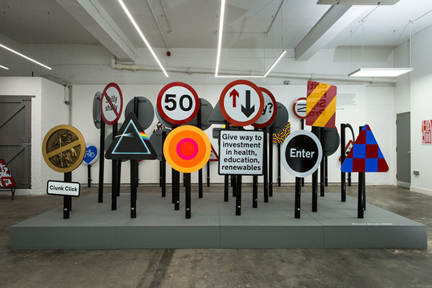 British Road Signs at Humber Street Gallery